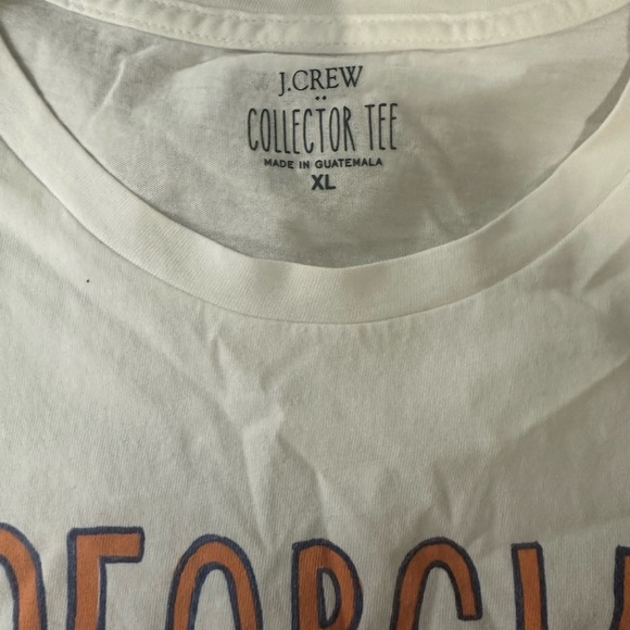 J Crew size XL Collectors Georgia Peaches T-Shirt - Picture 3 of 3